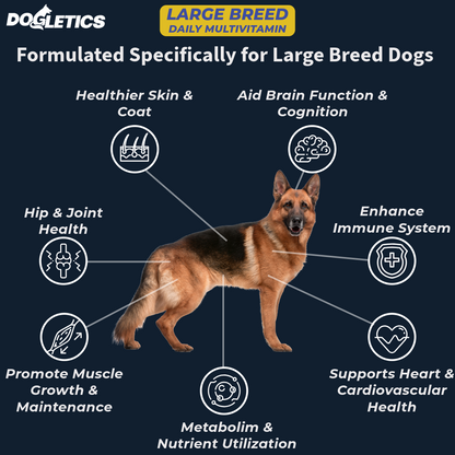 Dogletics Large Breed Daily Multivitamin