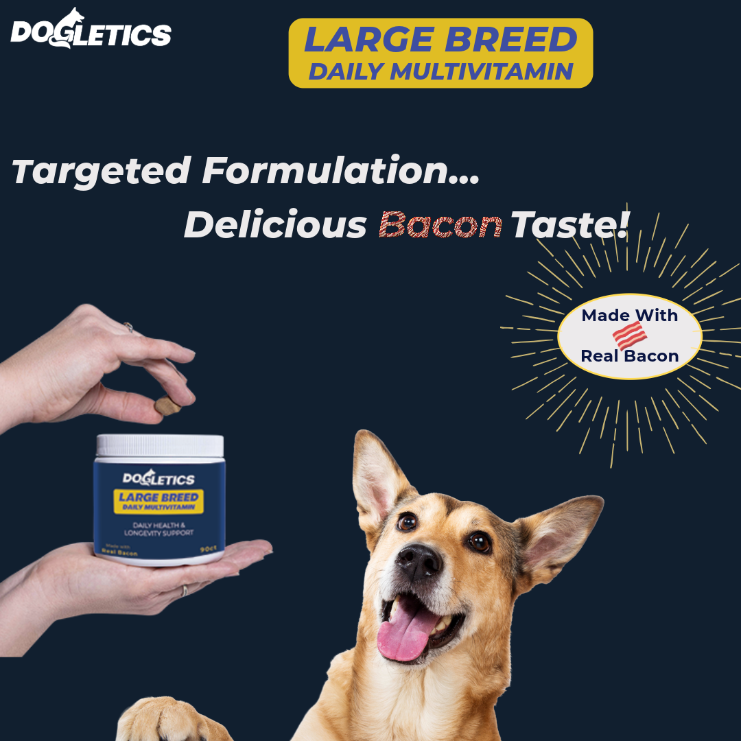 Dogletics Large Breed Daily Multivitamin