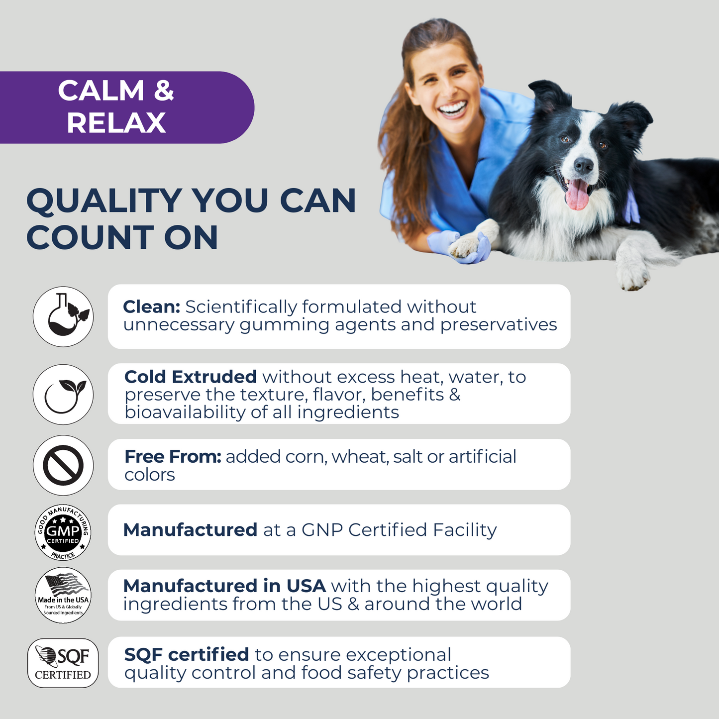 Dogletics Calm & Relax Supplement for Dogs