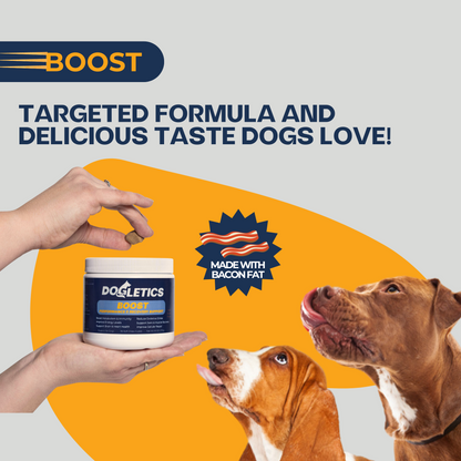 Dogletics Boost - Support Energy, Endurance, Recovery & Longevity